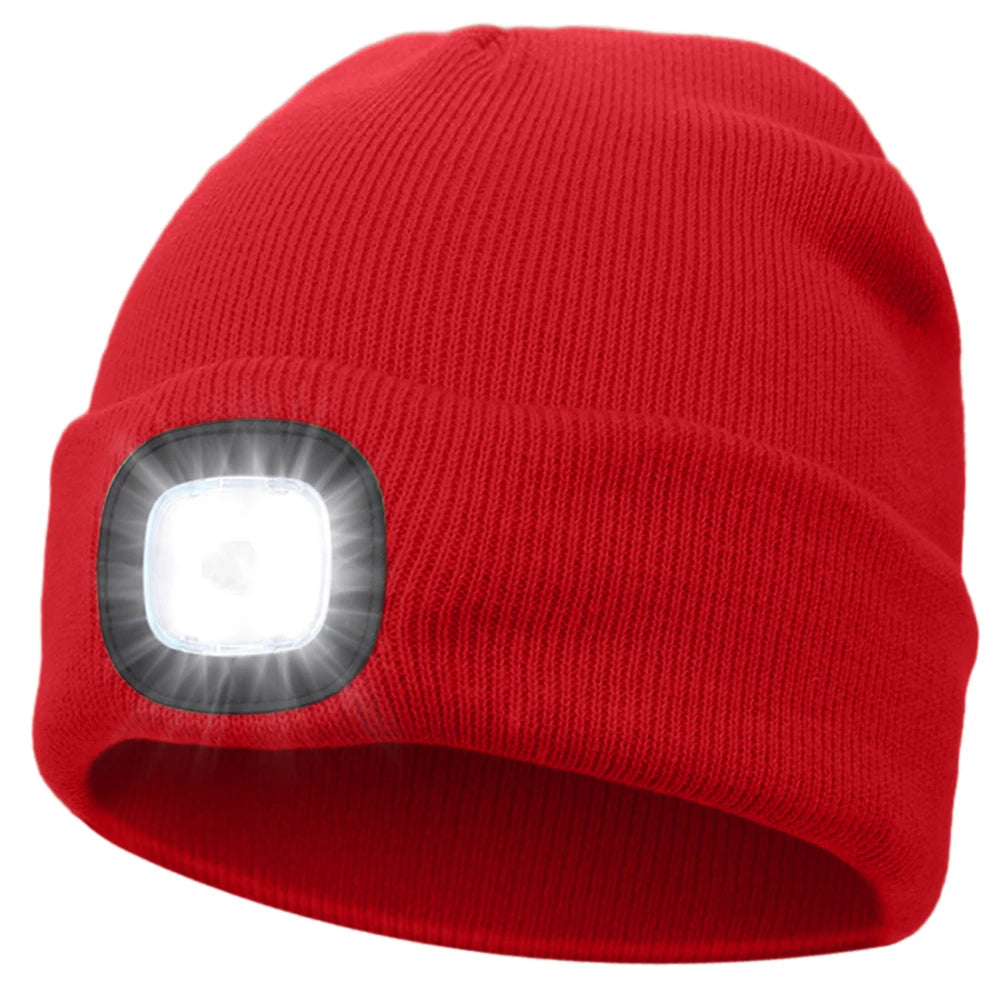 USB Rechargeable Beanie Light