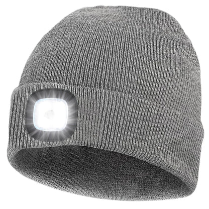 USB Rechargeable Beanie Light